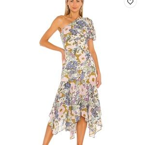 ASTR the Label one sleeve dress